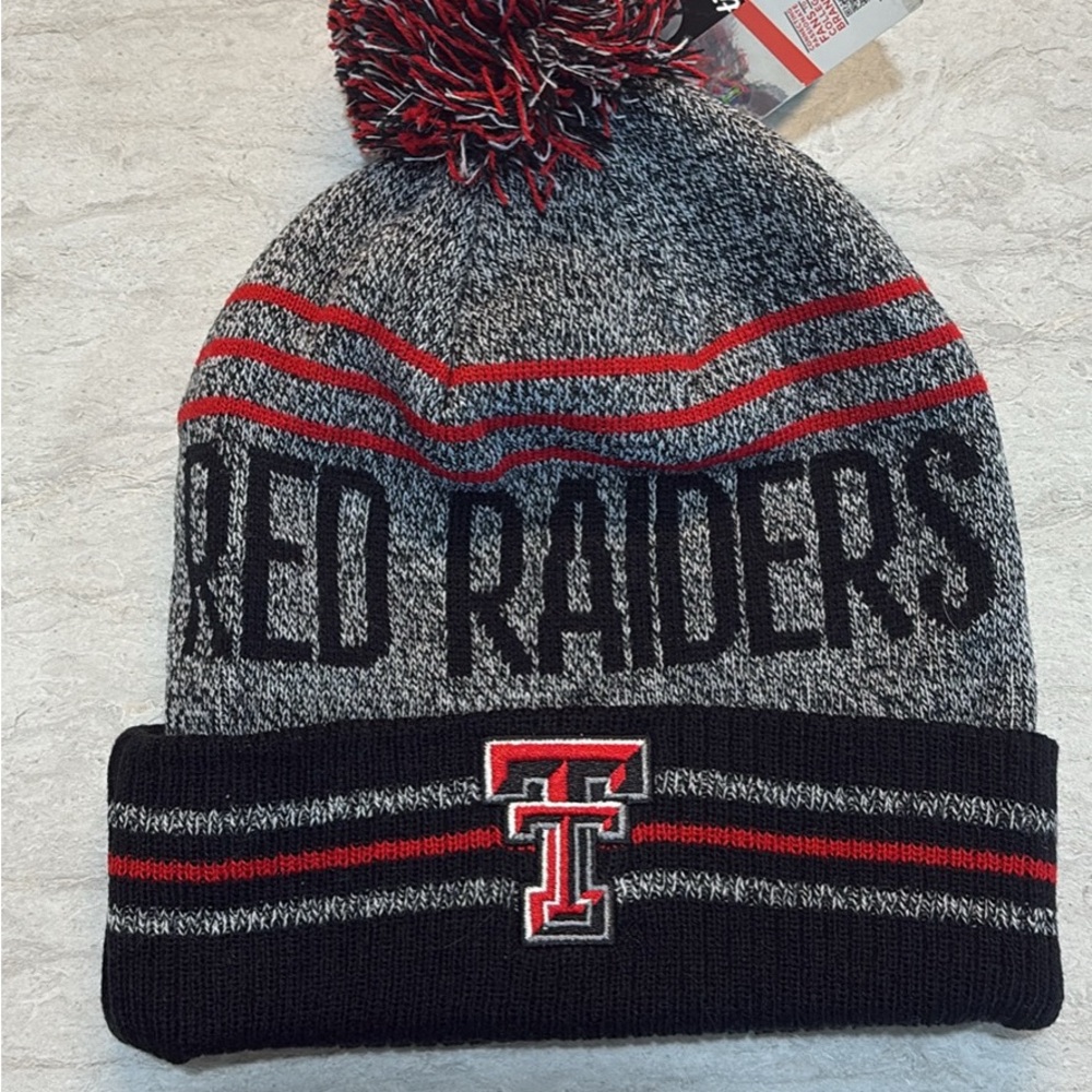 Texas Tech Red Raiders Beanie - Black and Red
